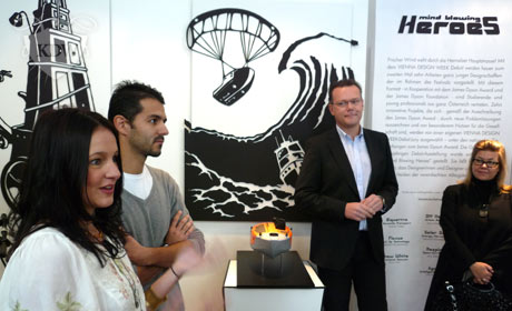 VIENNA DESIGN WEEK Depüt mit dem James Dyson Award
